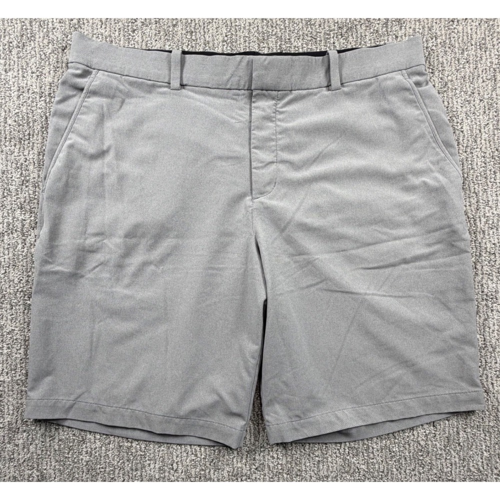Nike Golf Shorts Mens 38 Grey Dri-FIT Flat Front Athletic CU9740-003